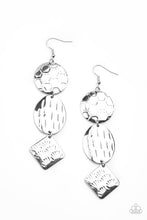 Load image into Gallery viewer, Paparazzi's Mixed Move - Silver earrings
