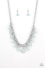 Load image into Gallery viewer, Paparazzi's Party Time - Blue Pearl necklace
