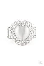 Load image into Gallery viewer, Paparazzi's Lovely Luster - White ring
