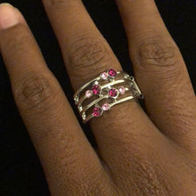 Load image into Gallery viewer, Paparazzi's Sparkle Showdown - Pink ring

