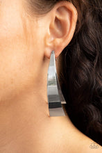 Load image into Gallery viewer, Paparazzi's Underestimated Edge - Silver post earrings
