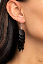 Load image into Gallery viewer, Paparazzi's Now You SEQUIN It - Black earrings
