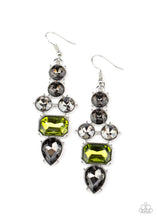 Load image into Gallery viewer, Paparazzi's Look At Me GLOW! - Green earrings
