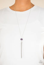 Load image into Gallery viewer, Paparazzi's Socialite of the Season -Purple necklace
