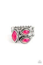 Load image into Gallery viewer, Paparazzi's The Charisma Collector - Pink ring (Summer Party Pack 2021)
